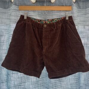 Chubbies Brown Corduroy Outdoor Collection Men's Shorts